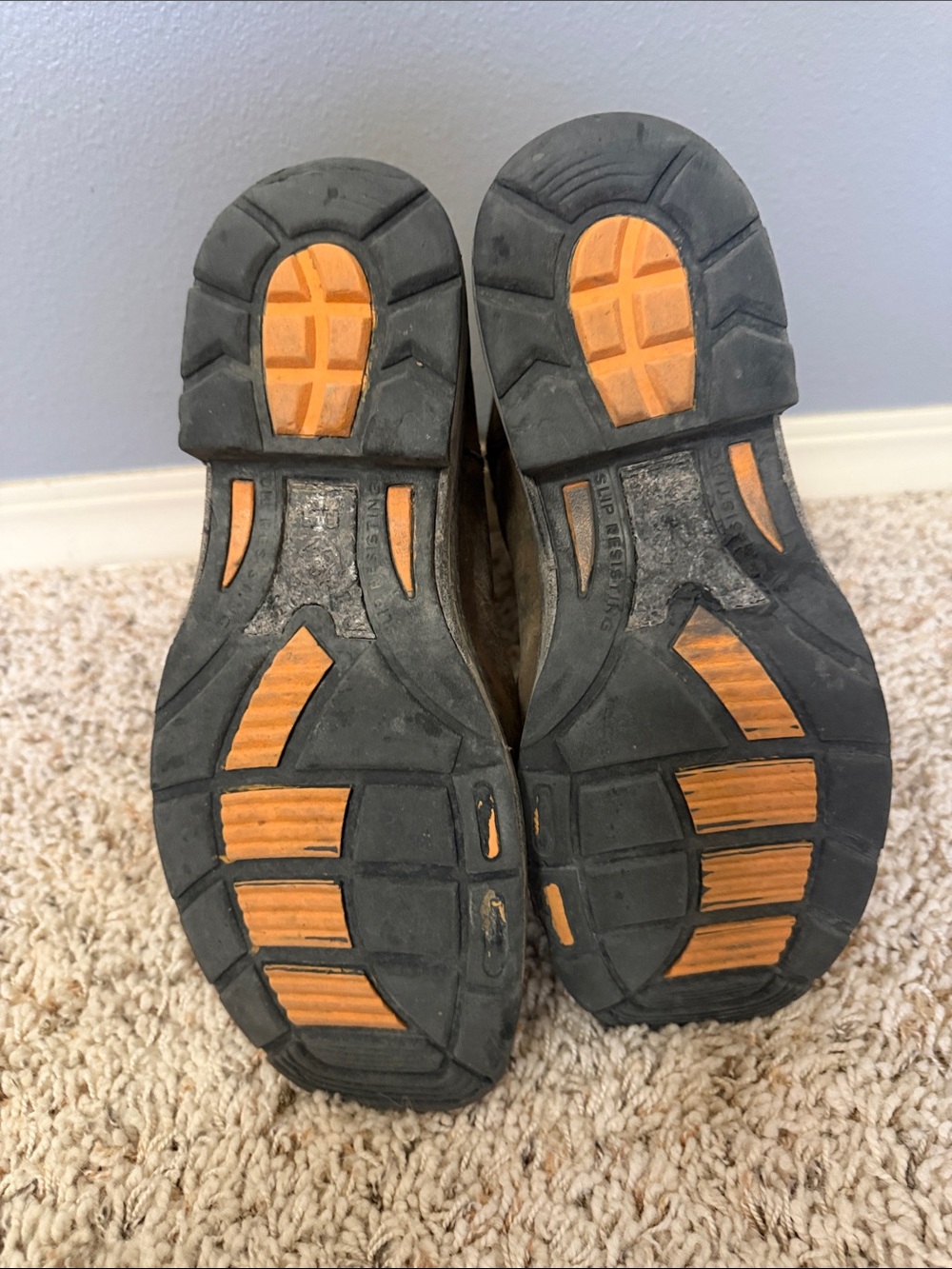 Ariat composite toe Leather pull on Cowboy Work Boots - Picture 5 of 5
